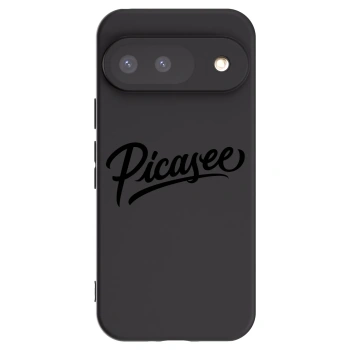 Picasee silikonový černý obal pro Google Pixel 9 - Picasee - old logo - black