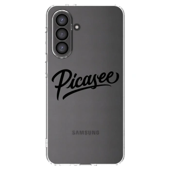 Picasee silikonový průhledný obal pro Samsung Galaxy A56 5G A566B - Picasee - old logo - black