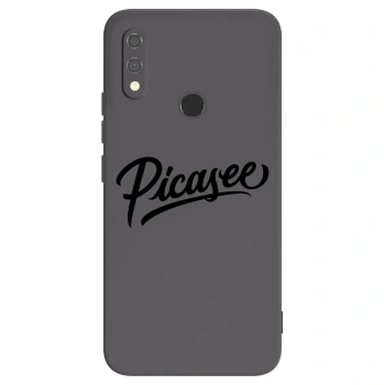 Picasee silikonový černý obal pro Xiaomi Redmi Note 7 - Picasee - old logo - black