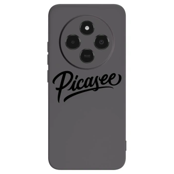 Picasee silikonový černý obal pro Xiaomi Poco C75 - Picasee - old logo - black