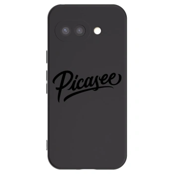 Picasee silikonový černý obal pro Google Pixel 9a - Picasee - old logo - black