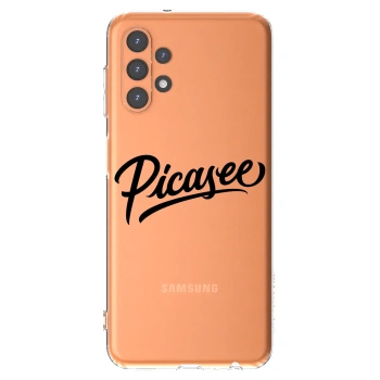 Picasee silikonový průhledný obal pro Samsung Galaxy A13 5G - Picasee - old logo - black