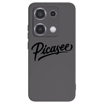 Picasee silikonový černý obal pro Xiaomi Redmi Note 14S - Picasee - old logo - black
