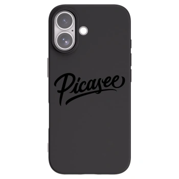 Picasee silikonový černý obal pro Apple iPhone 17 - Picasee - old logo - black