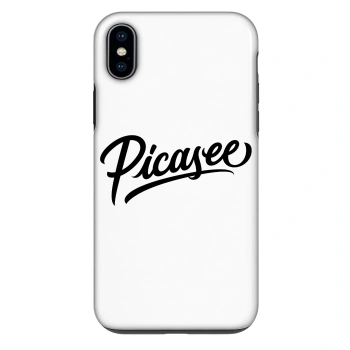 Obal pro Apple iPhone XS Max - Picasee - old logo - black