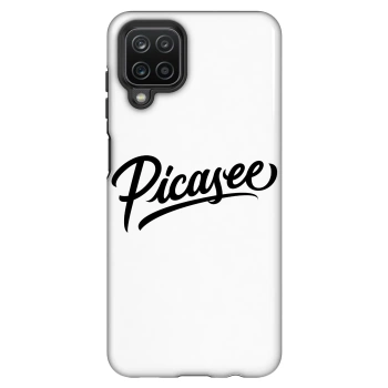Obal pro Samsung Galaxy A12 A125F - Picasee - old logo - black