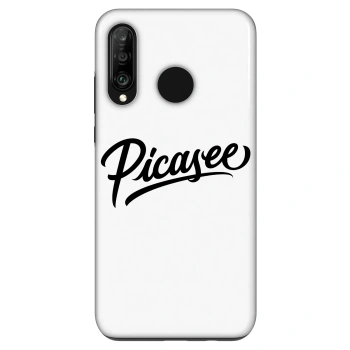 Obal pro Huawei P30 Lite - Picasee - old logo - black