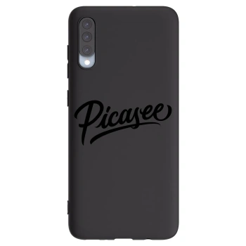 Picasee silikonový černý obal pro Samsung Galaxy A70 A705F - Picasee - old logo - black