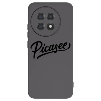Picasee silikonový černý obal pro OnePlus 13R 5G - Picasee - old logo - black