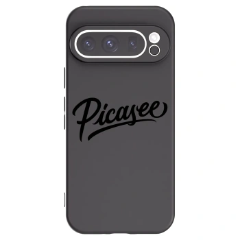 Picasee silikonový černý obal pro Google Pixel 9 Pro XL - Picasee - old logo - black