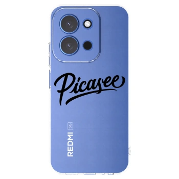 Picasee silikonový průhledný obal pro Xiaomi Redmi 15C 4G - Picasee - old logo - black