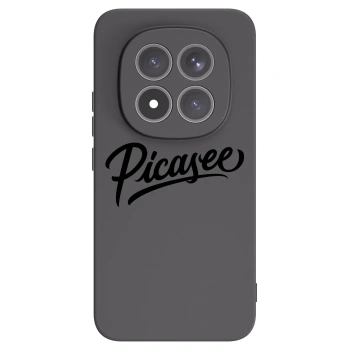 Picasee silikonový černý obal pro Xiaomi Redmi Note 15 Pro+ - Picasee - old logo - black