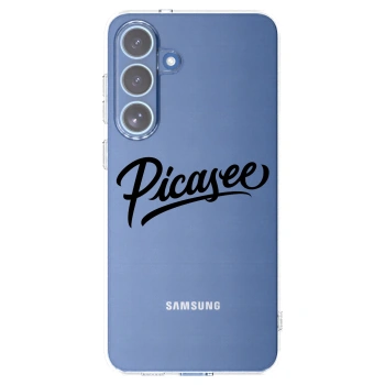 Picasee silikonový průhledný obal pro Samsung Galaxy S25 FE 5G - Picasee - old logo - black
