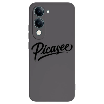 Picasee silikonový černý obal pro Vivo Y29s 5G - Picasee - old logo - black