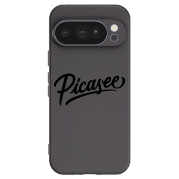 Picasee silikonový černý obal pro Google Pixel 10 Pro - Picasee - old logo - black