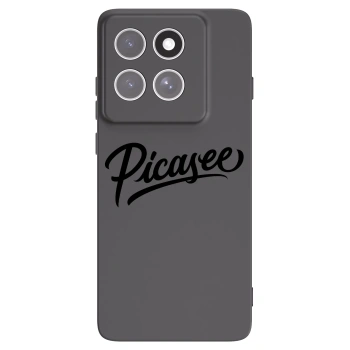 Picasee silikonový černý obal pro Motorola Edge 60 Fusion - Picasee - old logo - black