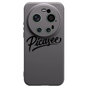 Picasee silikonový černý obal pro Xiaomi 17 Ultra - Picasee - old logo - black