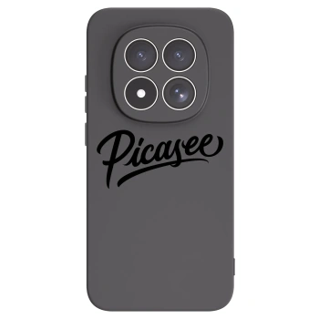 Picasee silikonový černý obal pro Xiaomi Redmi Note 15 Pro 5G - Picasee - old logo - black