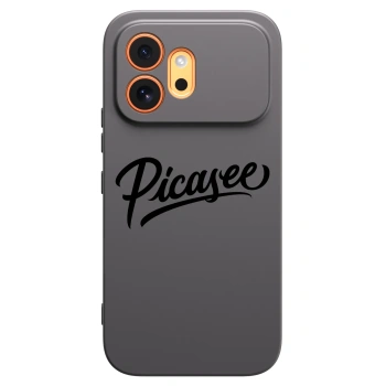 Picasee silikonový černý obal pro Honor 600 - Picasee - old logo - black