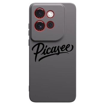 Picasee silikonový černý obal pro Motorola Edge 60 Neo 5G - Picasee - old logo - black