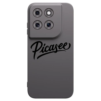 Picasee silikonový černý obal pro Motorola Moto G77 - Picasee - old logo - black