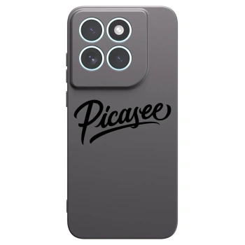 Picasee silikonový černý obal pro Motorola Edge 70 Fusion - Picasee - old logo - black