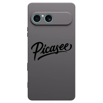 Picasee silikonový černý obal pro Sony Xperia 10 VII - Picasee - old logo - black