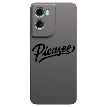 Picasee silikonový černý obal pro Motorola Moto G06 - Picasee - old logo - black
