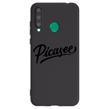Picasee silikonový černý obal pro Honor 20 Lite - Picasee - old logo - black