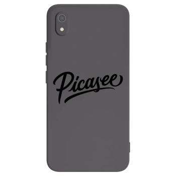Picasee silikonový černý obal pro Xiaomi Redmi 7A - Picasee - old logo - black
