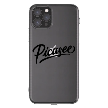 Picasee silikonový průhledný obal pro Apple iPhone 11 Pro - Picasee - old logo - black