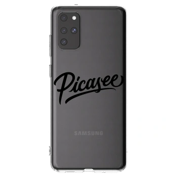 Picasee silikonový průhledný obal pro Samsung Galaxy S20+ G985F - Picasee - old logo - black