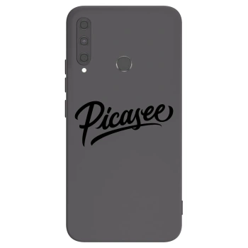 Obal pro Huawei P40 Lite E - Picasee - old logo - black