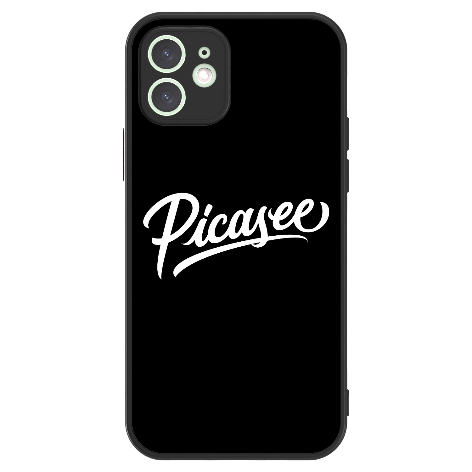 Picasee ULTIMATE CASE pro Apple iPhone 12 - Picasee - old logo - white
