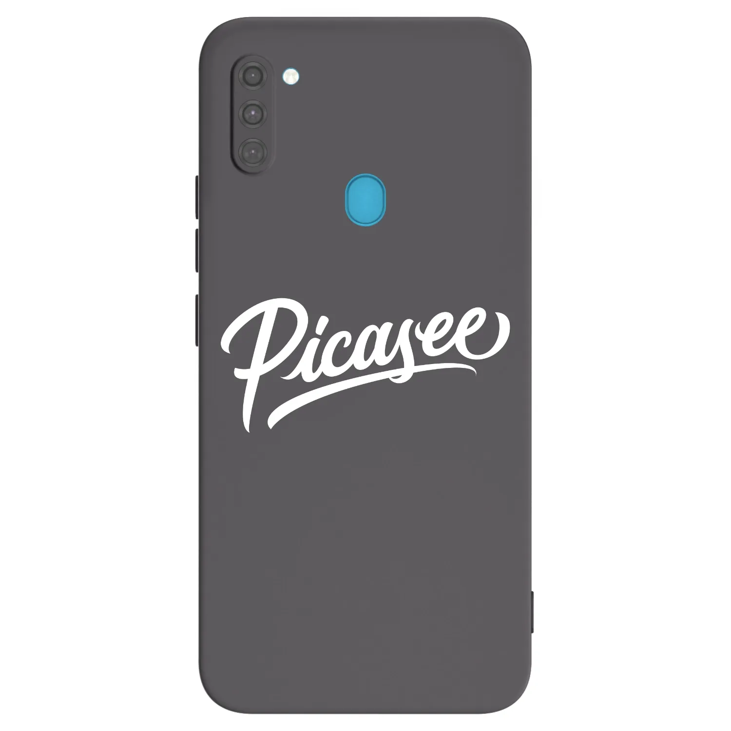 Picasee silikonový černý obal pro Samsung Galaxy M11 - Picasee - old logo - white