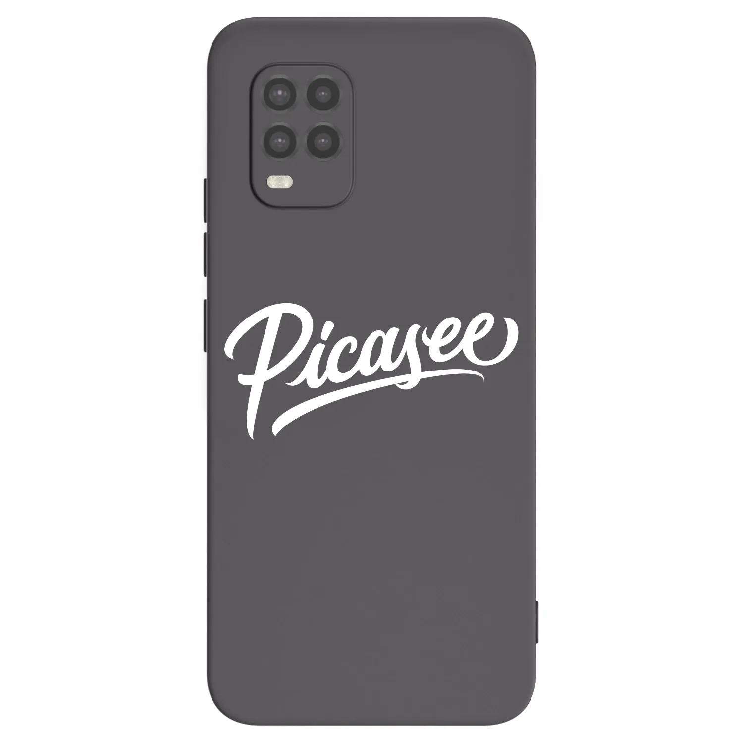Picasee silikonový černý obal pro Xiaomi Mi 10 Lite - Picasee - old logo - white