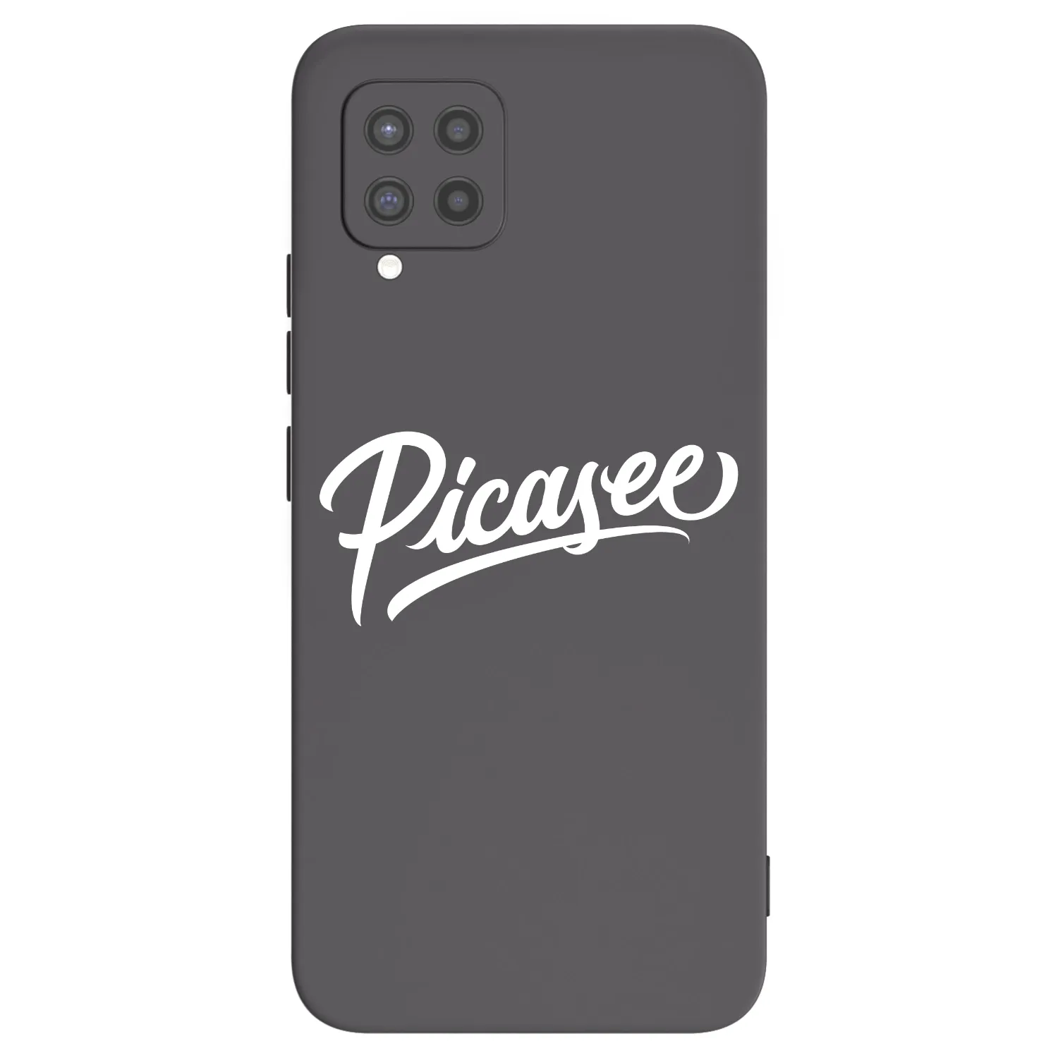 Picasee silikonový černý obal pro Samsung Galaxy A42 A426B - Picasee - old logo - white