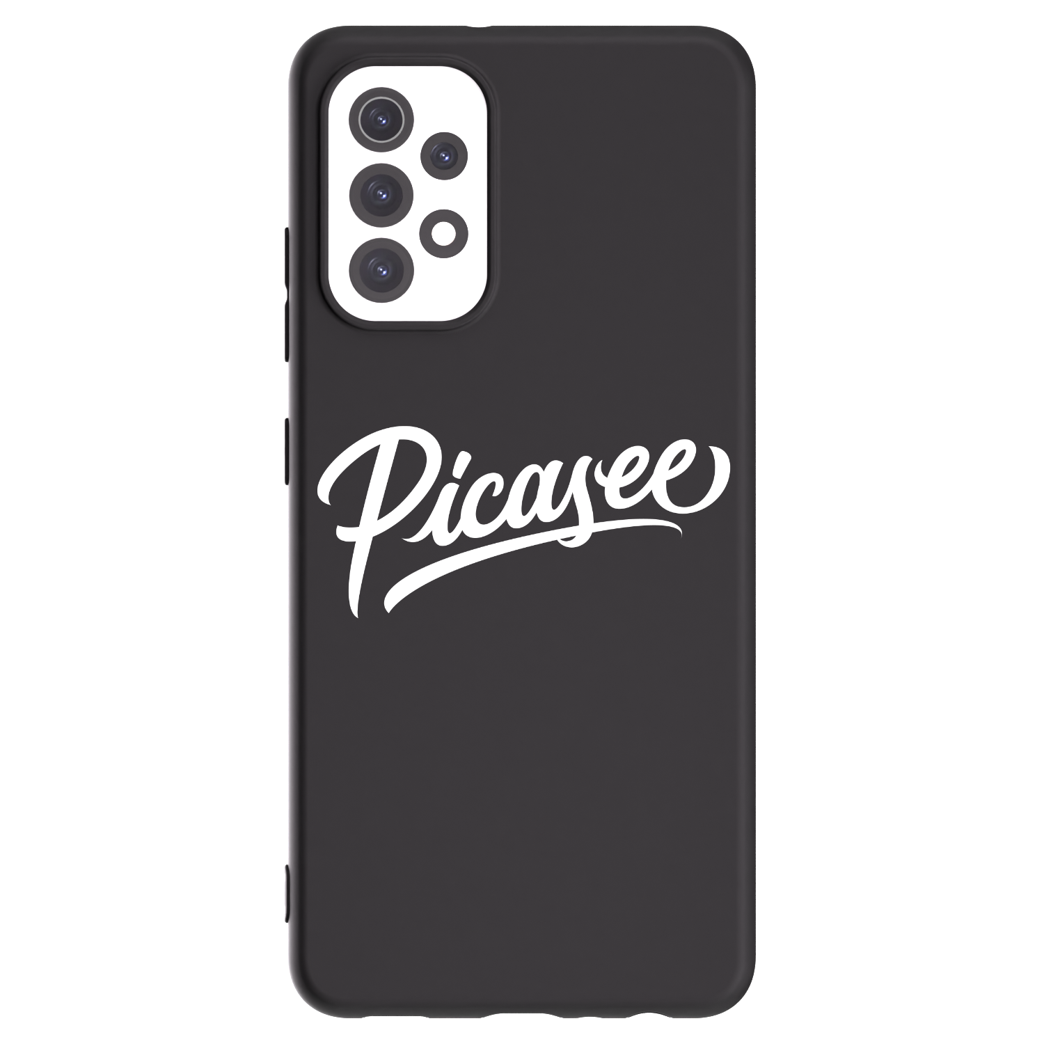 Picasee silikonový černý obal pro Samsung Galaxy A32 5G A326B - Picasee - old logo - white
