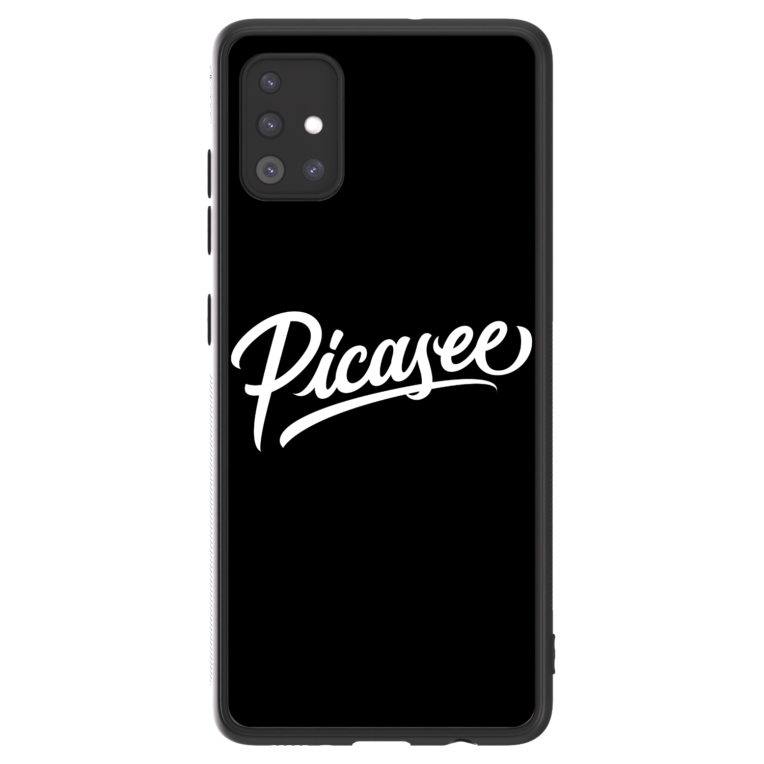 Picasee ULTIMATE CASE pro Samsung Galaxy A51 A515F - Picasee - old logo - white