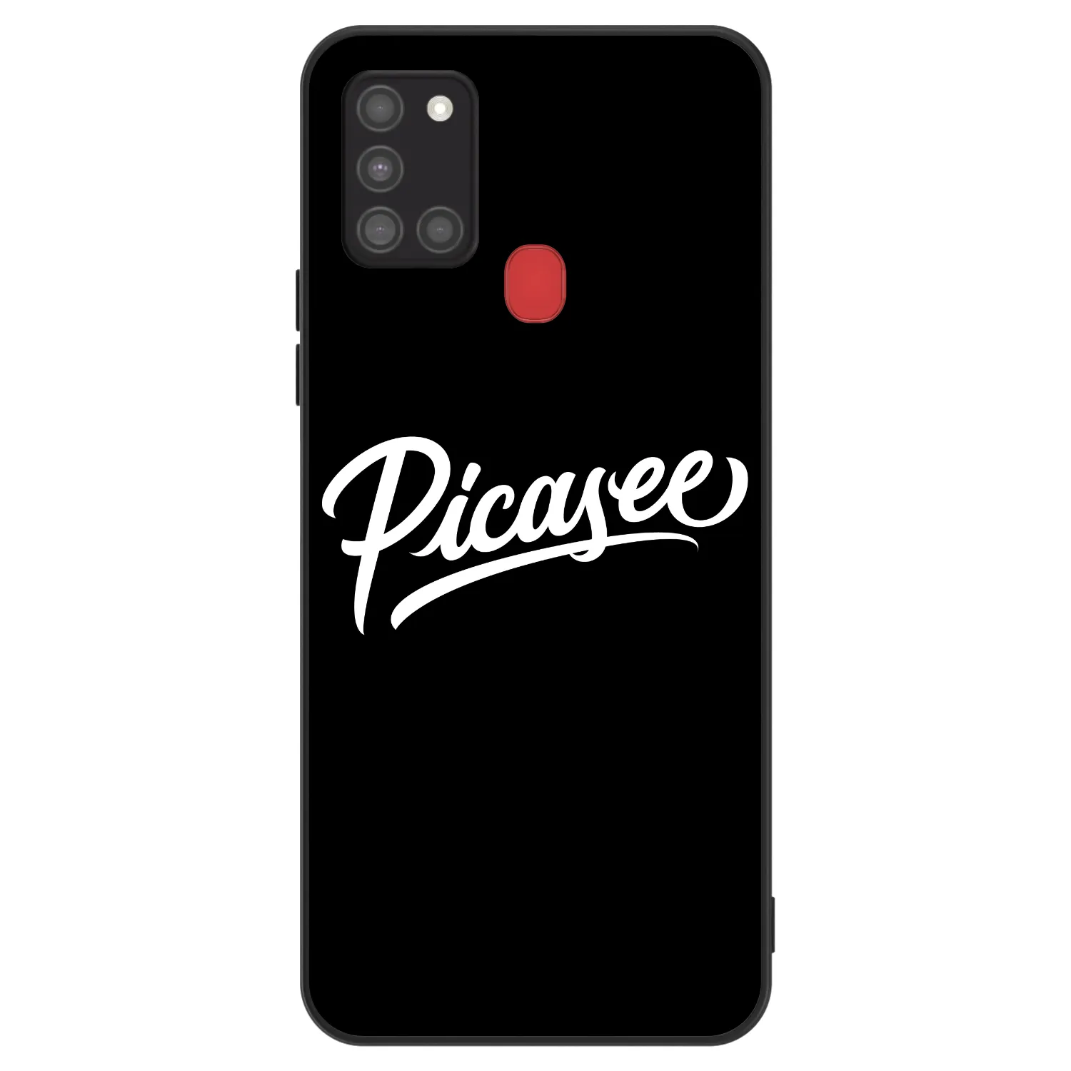 Picasee ULTIMATE CASE pro Samsung Galaxy A21s - Picasee - old logo - white