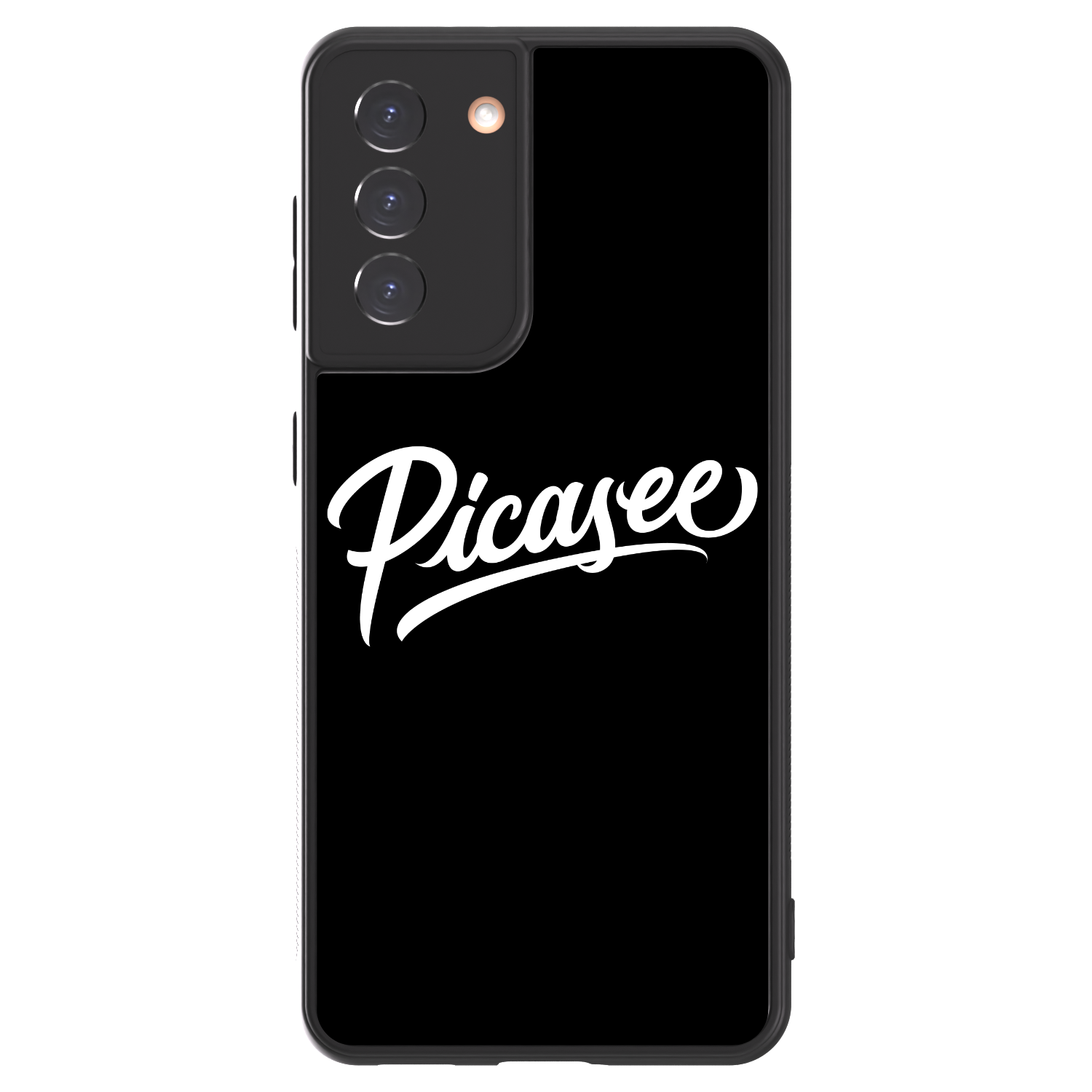 Picasee ULTIMATE CASE pro Samsung Galaxy S21 5G G991B - Picasee - old logo - white