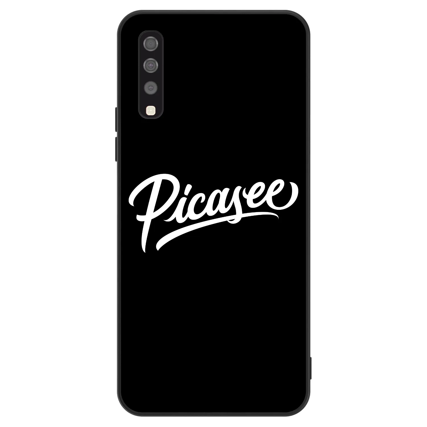 Picasee ULTIMATE CASE pro Samsung Galaxy A70 A705F - Picasee - old logo - white
