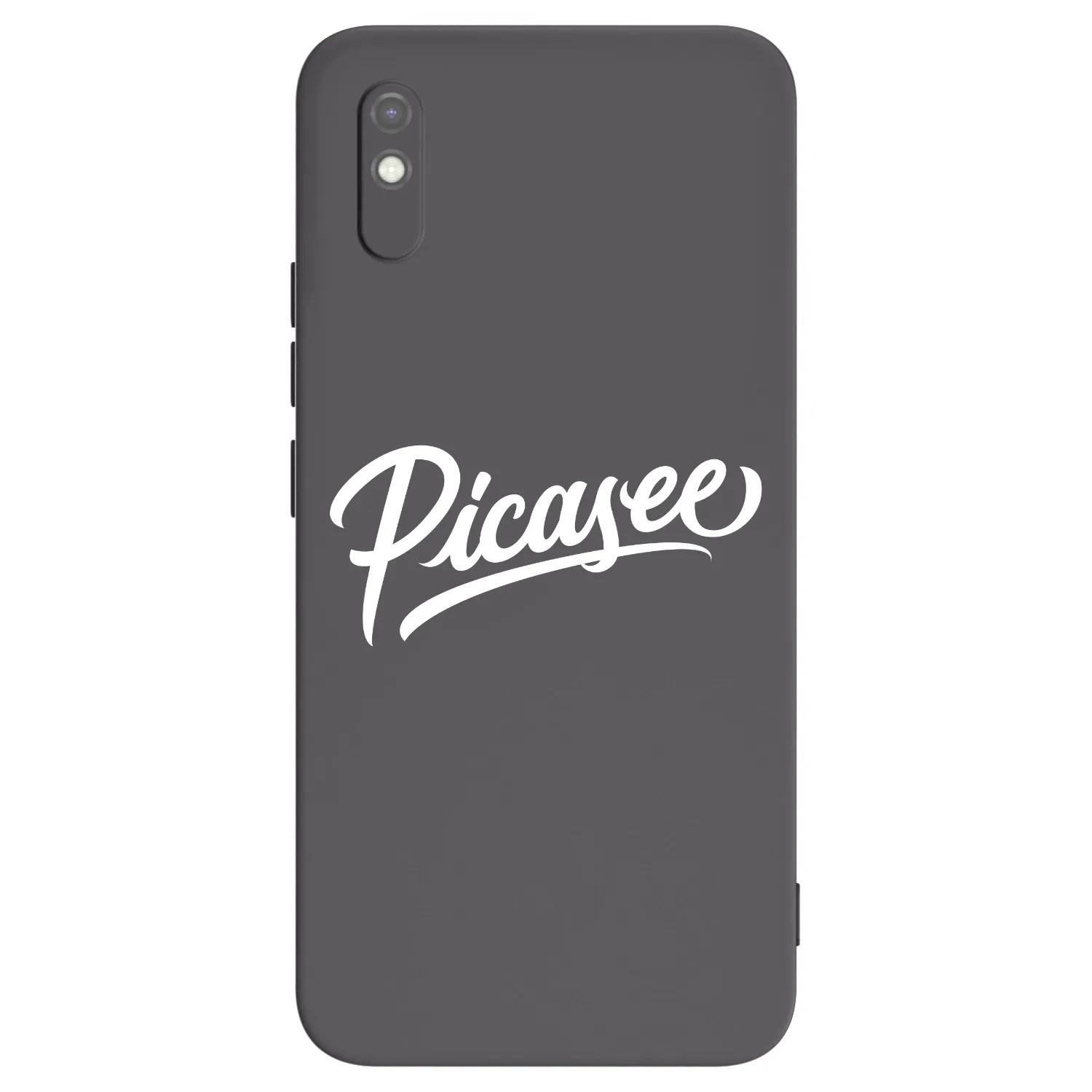 Picasee silikonový černý obal pro Xiaomi Redmi 9AT - Picasee - old logo - white