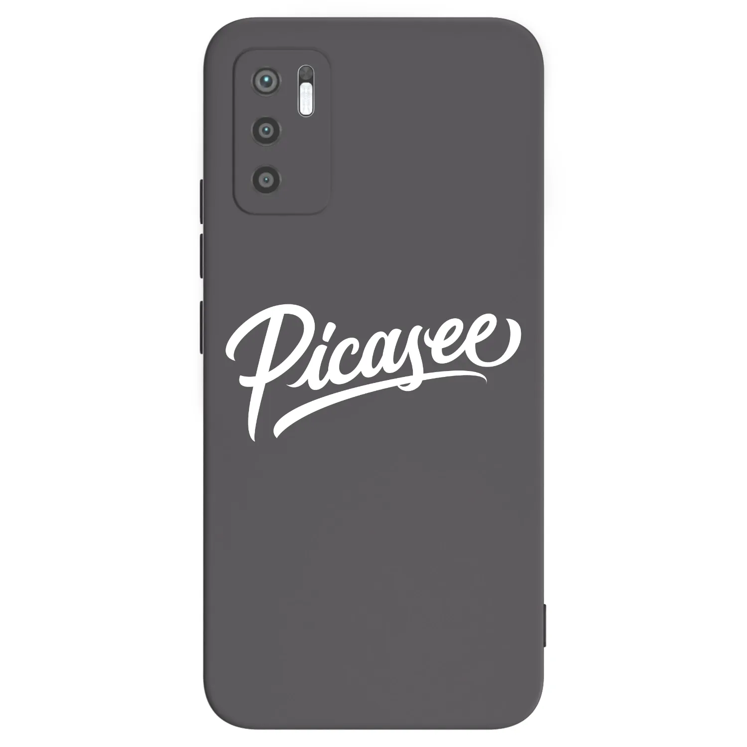 Picasee silikonový černý obal pro Xiaomi Redmi Note 10 5G - Picasee - old logo - white