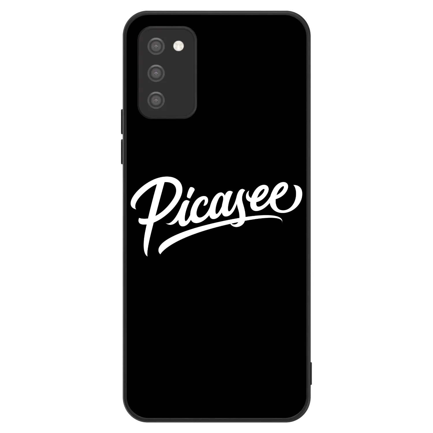 Picasee ULTIMATE CASE pro Samsung Galaxy A02s A025G - Picasee - old logo - white