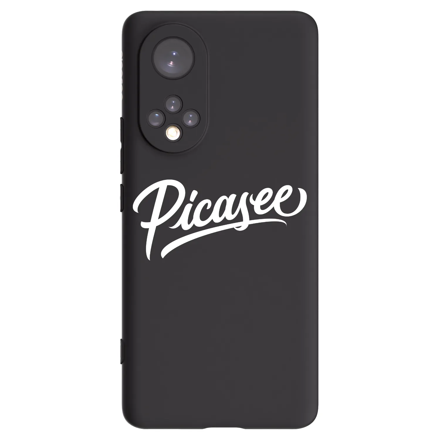 Picasee silikonový černý obal pro Honor 50 5G - Picasee - old logo - white