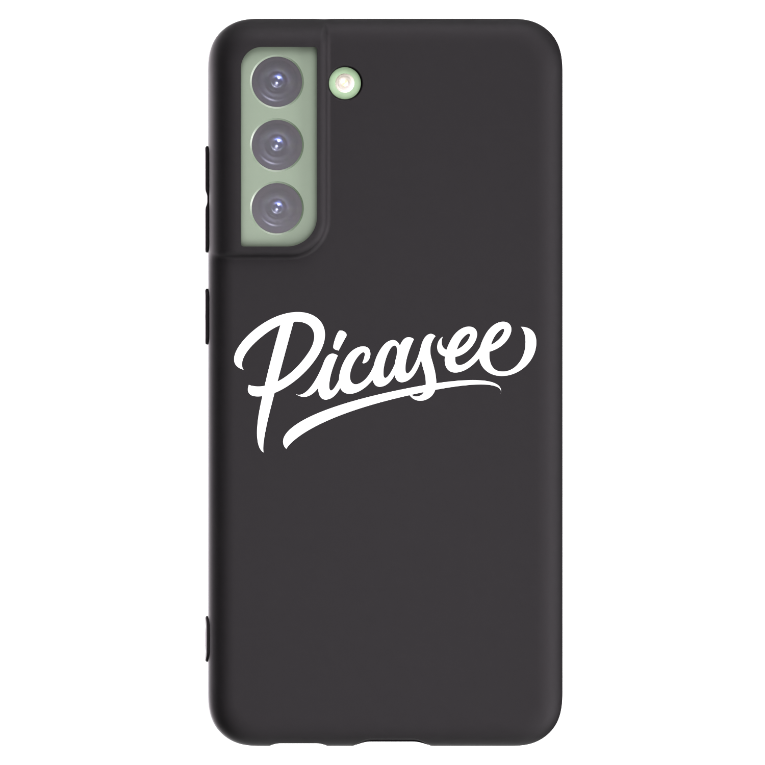Picasee silikonový černý obal pro Samsung Galaxy S21 FE 5G - Picasee - old logo - white