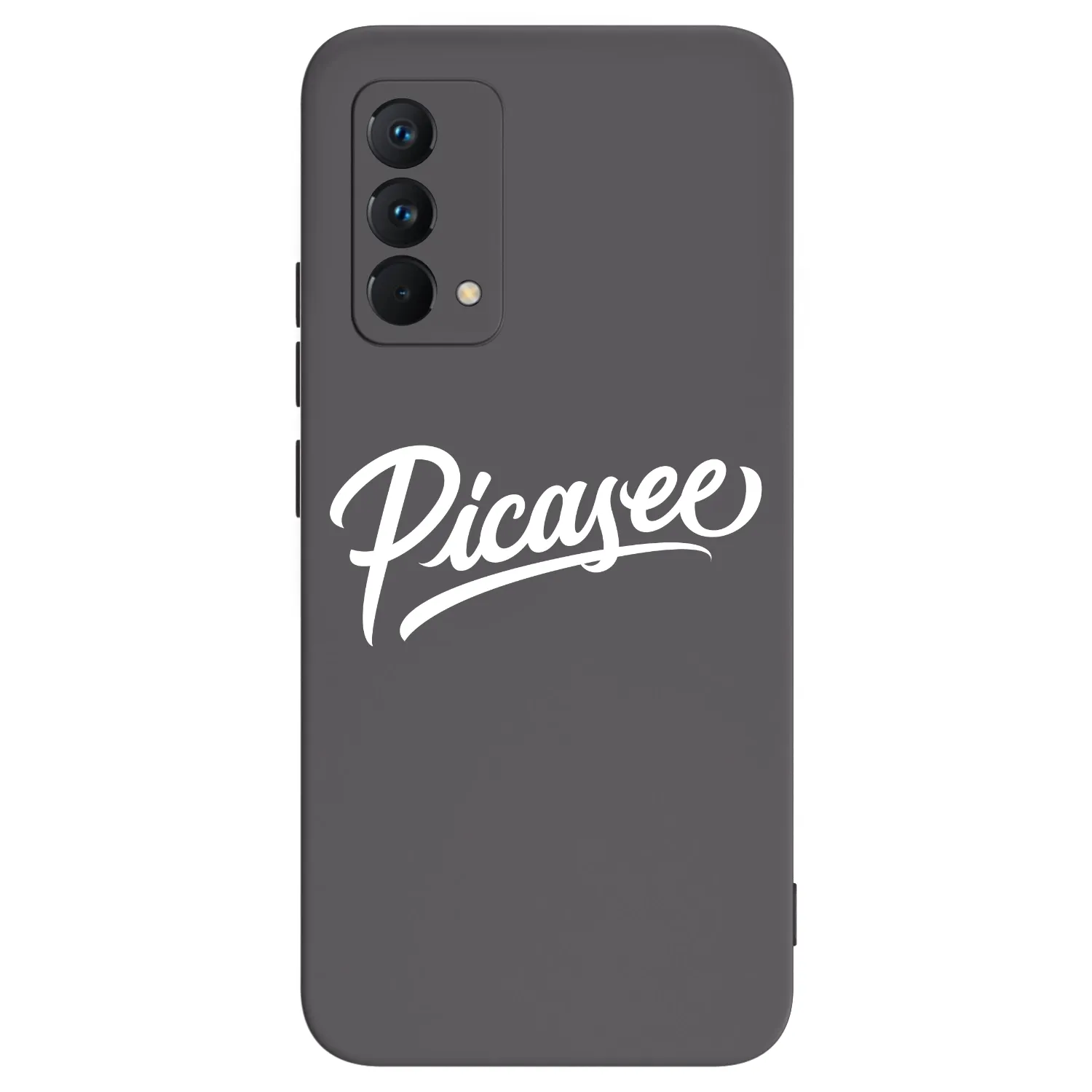 Picasee silikonový černý obal pro Realme GT Master Edition 5G - Picasee - old logo - white
