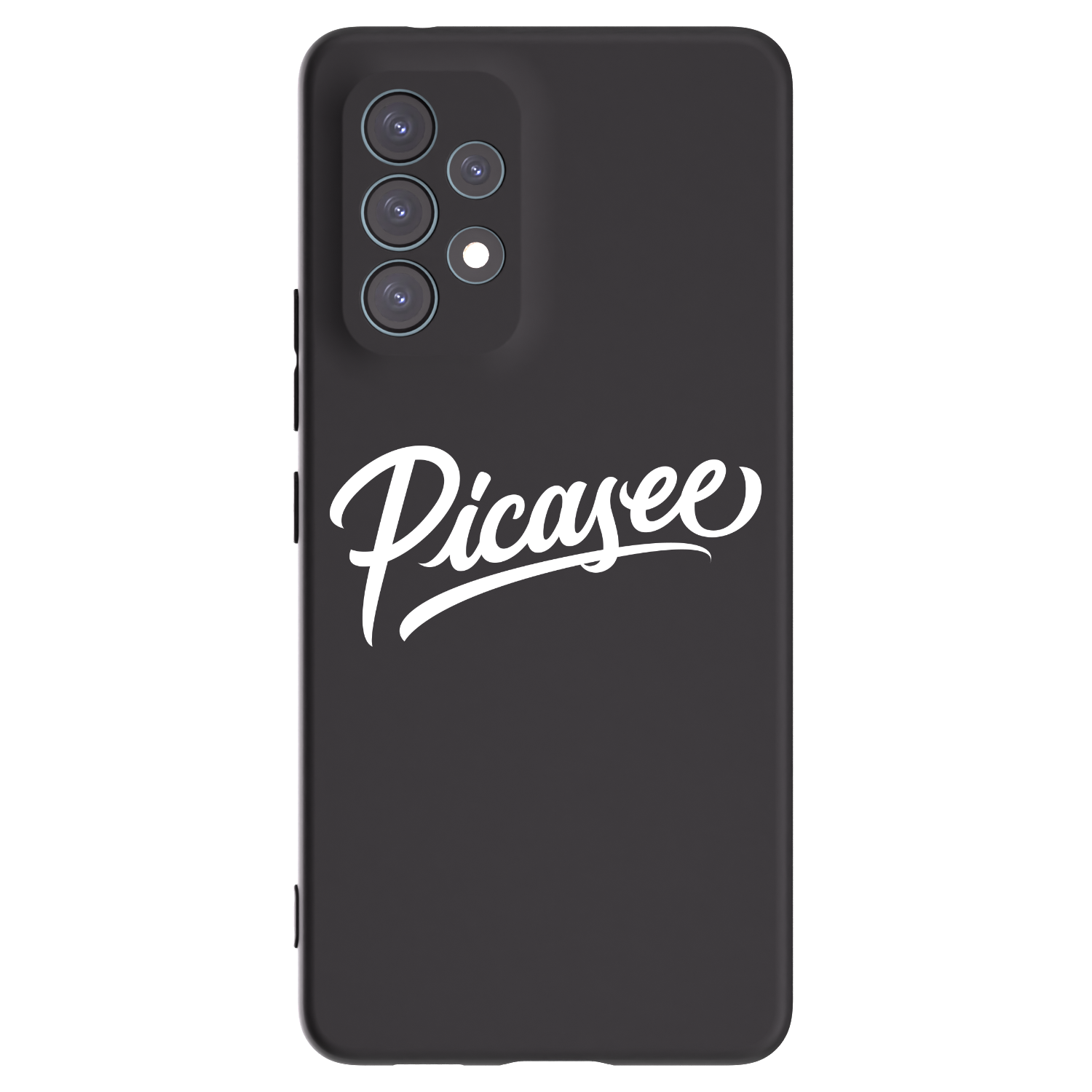 Picasee silikonový černý obal pro Samsung Galaxy A53 5G A536 - Picasee - old logo - white
