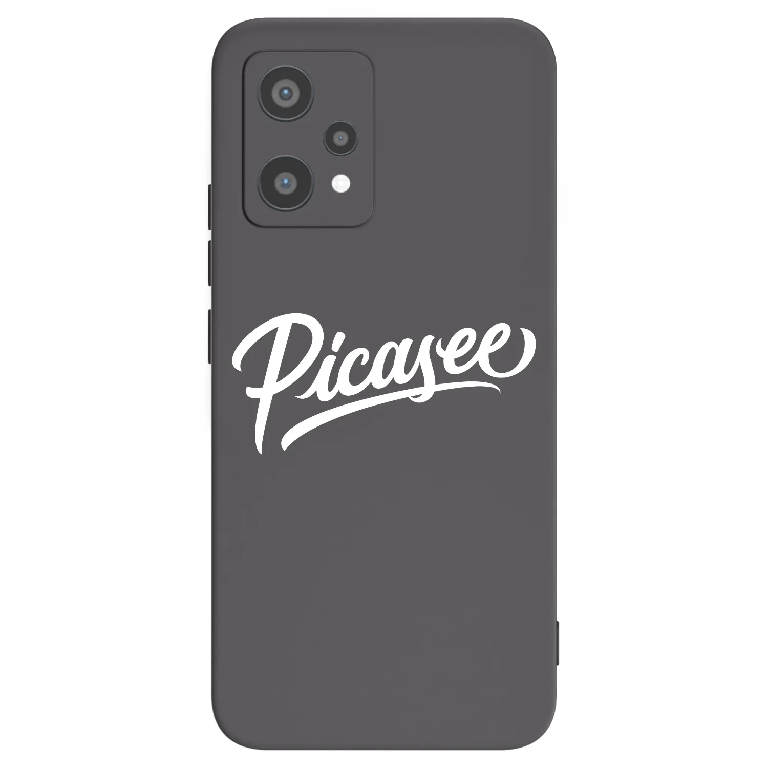 Picasee silikonový černý obal pro Realme 9 Pro 5G - Picasee - old logo - white